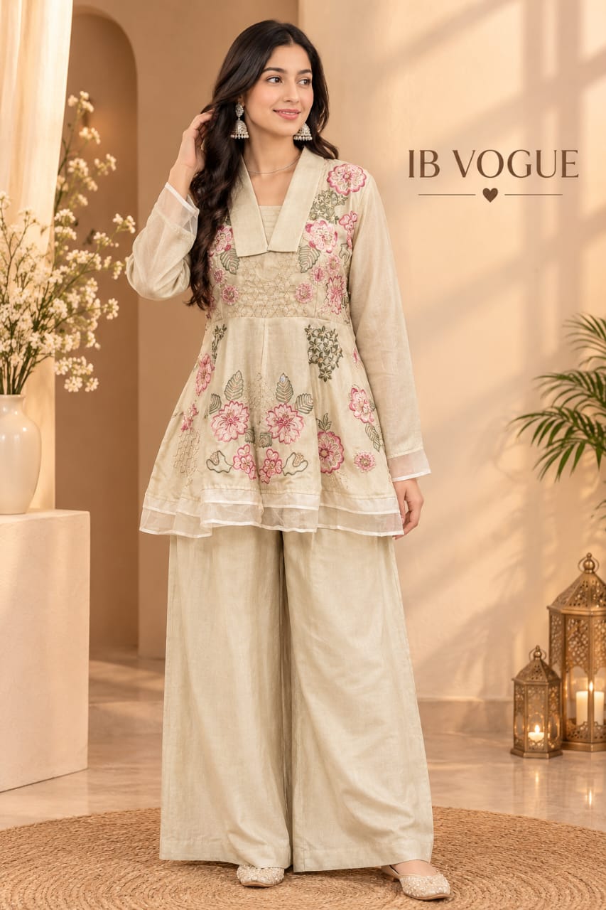 Ivory Gulab Suit