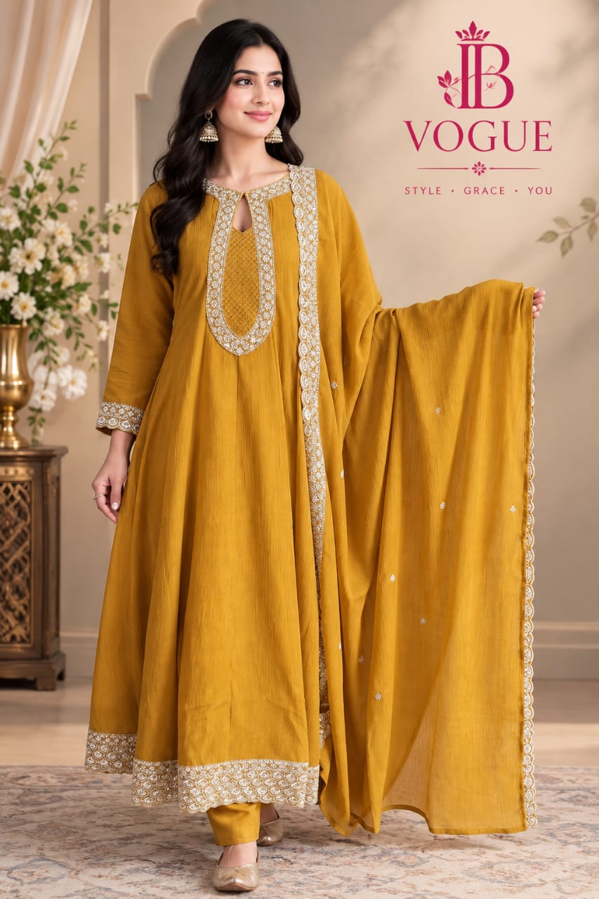 Zarika Mustard Suit